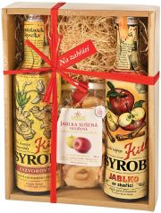 Kitl gift box to warm up - 2 x 500 ml (Apple, Ginger and dried apples)