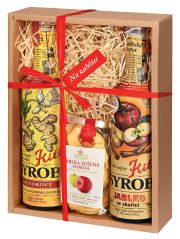 Kitl gift box to warm up - 2 x 500 ml (Apple, Ginger and dried apples)