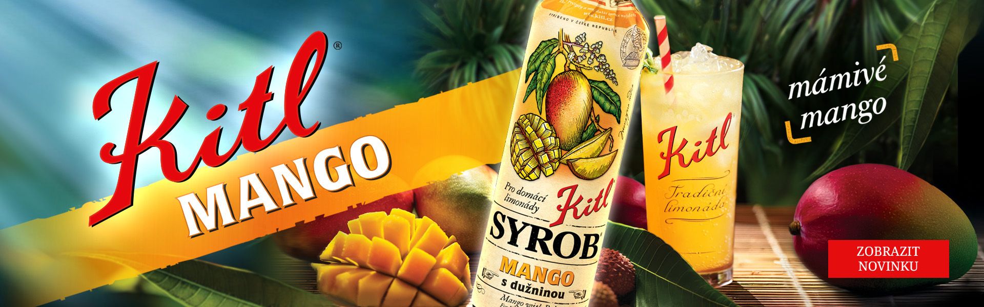 Nový Kitl Syrob - Mámivé Mango