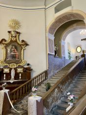 Sváte schody v kostele s. Josefa