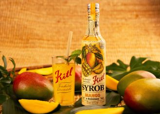 Jednoduchá limonáda s z Kitl Syrob Mango